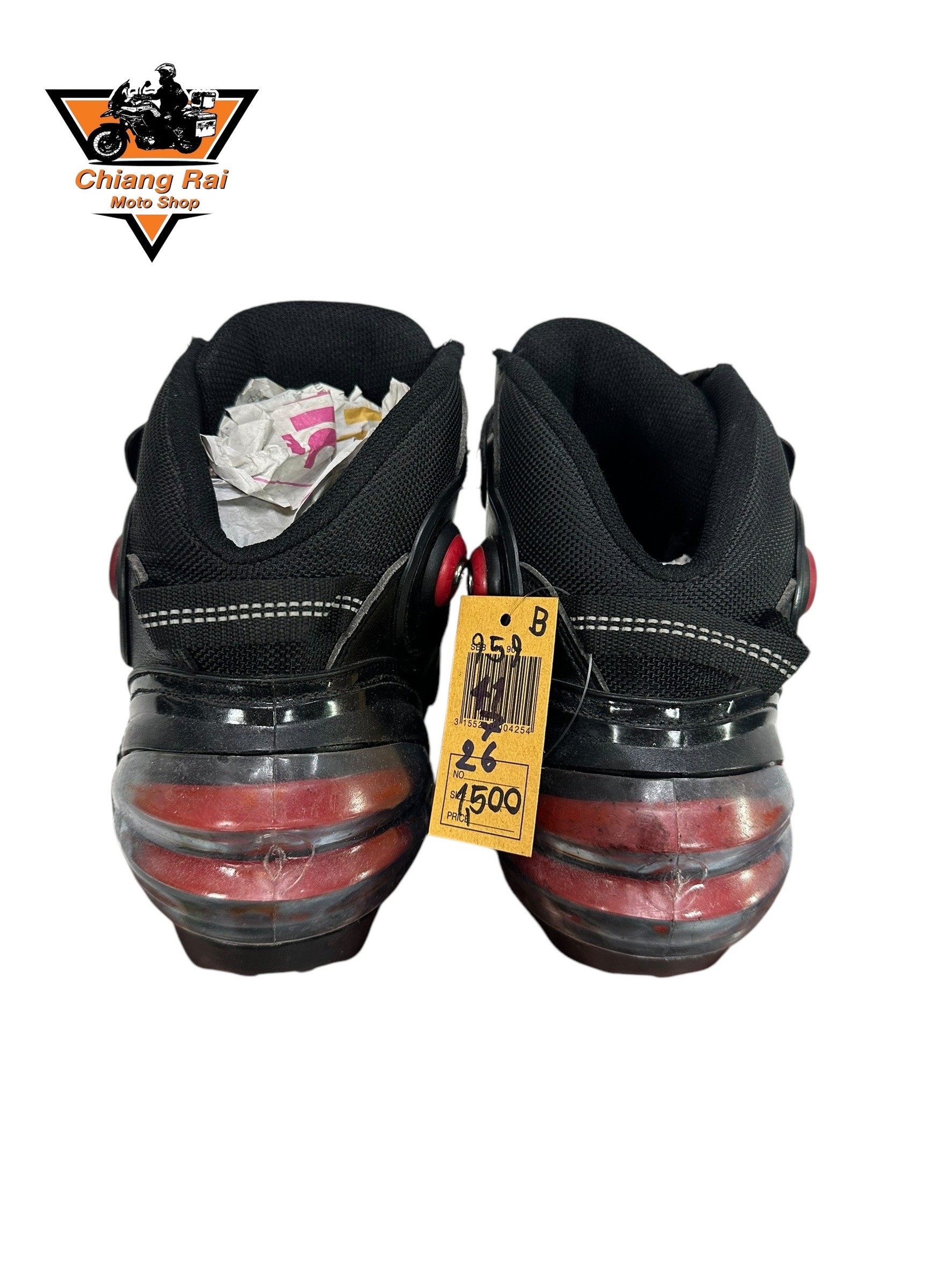 รองเท้าขี่มอเตอร์ไซด์( มือสอง) RCBS-959 Size ขนาดจากป้าย 41:EUR / 7:UK / 26:Cm.(PPEED)