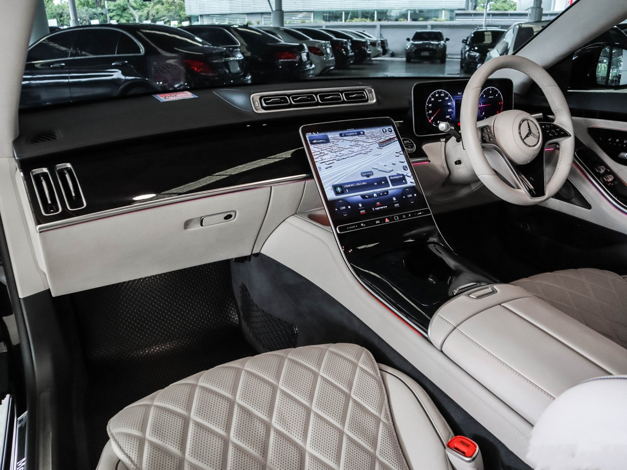 Mercedes-Benz S350d Exclusive สี Obsidian Black ปี 2022