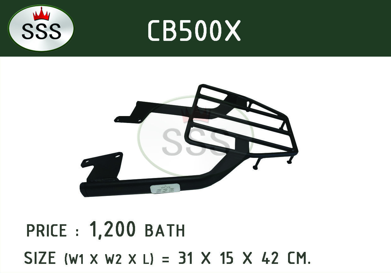 แร็คท้ายมอเตอร์ไซค์ CB500X