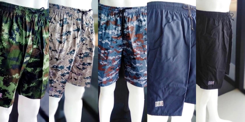 กางเกงแบงแบง สามส่วน