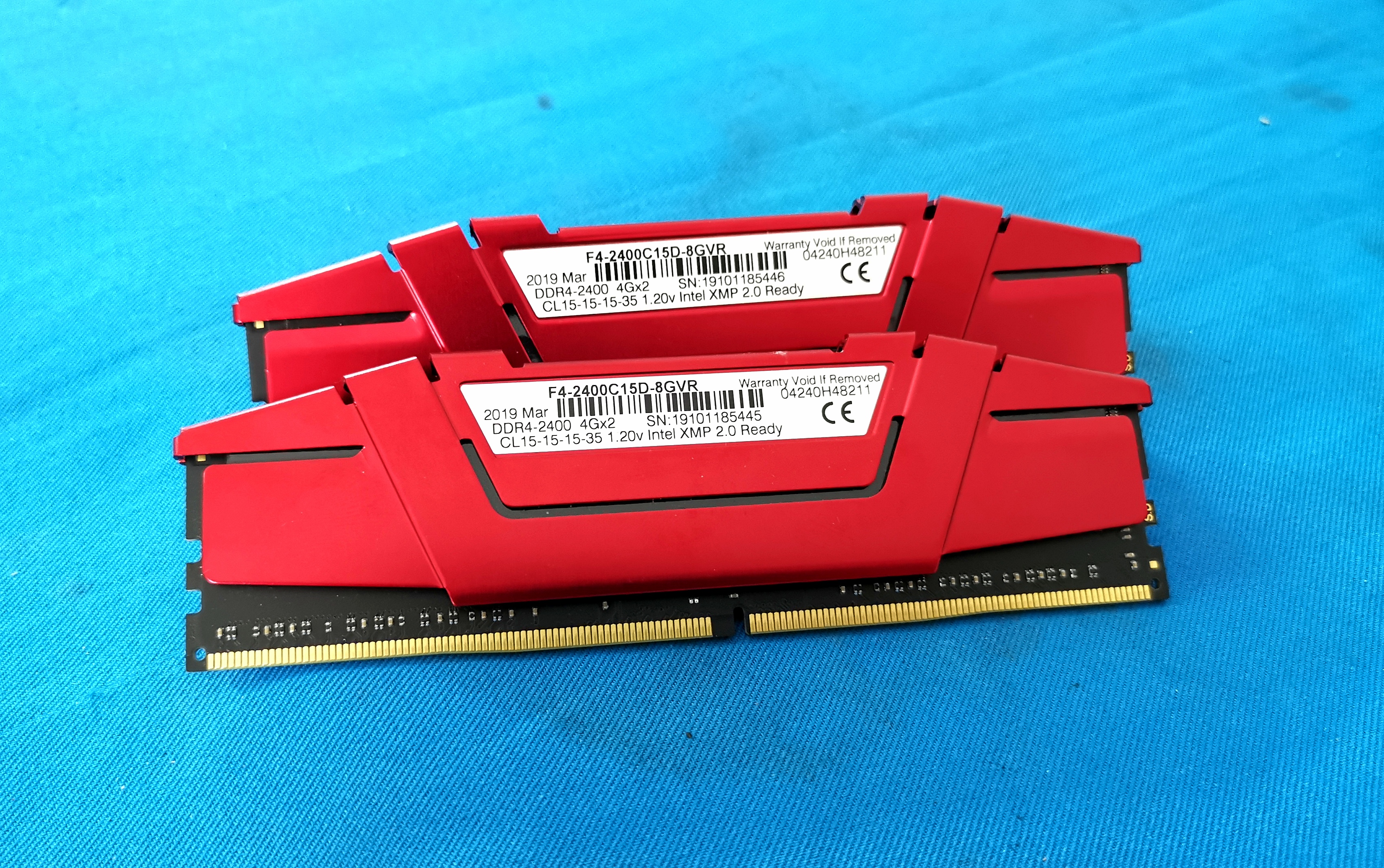 Ram G.SKILL RIPJAWS V DDR4 8G(4*2) Bus2400