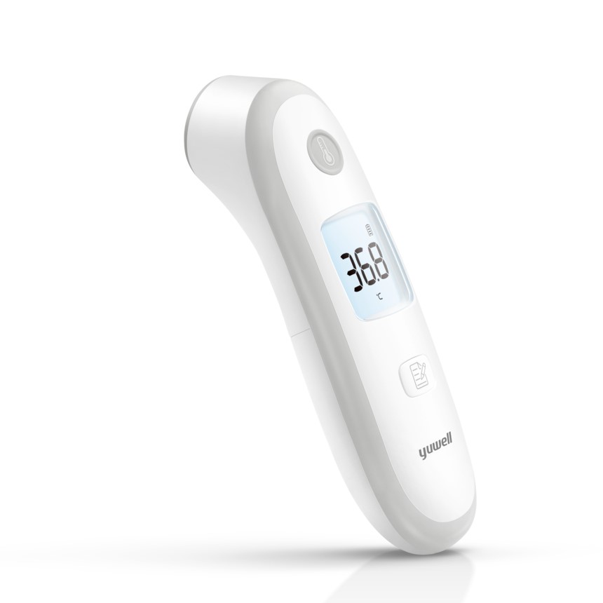 เครื่องวัดอุณหภูมิร่างกายทางหน้าผากแบบอินฟราเรด YUWELL Non-Contact Infrared Thermometer รุ่น YT-2