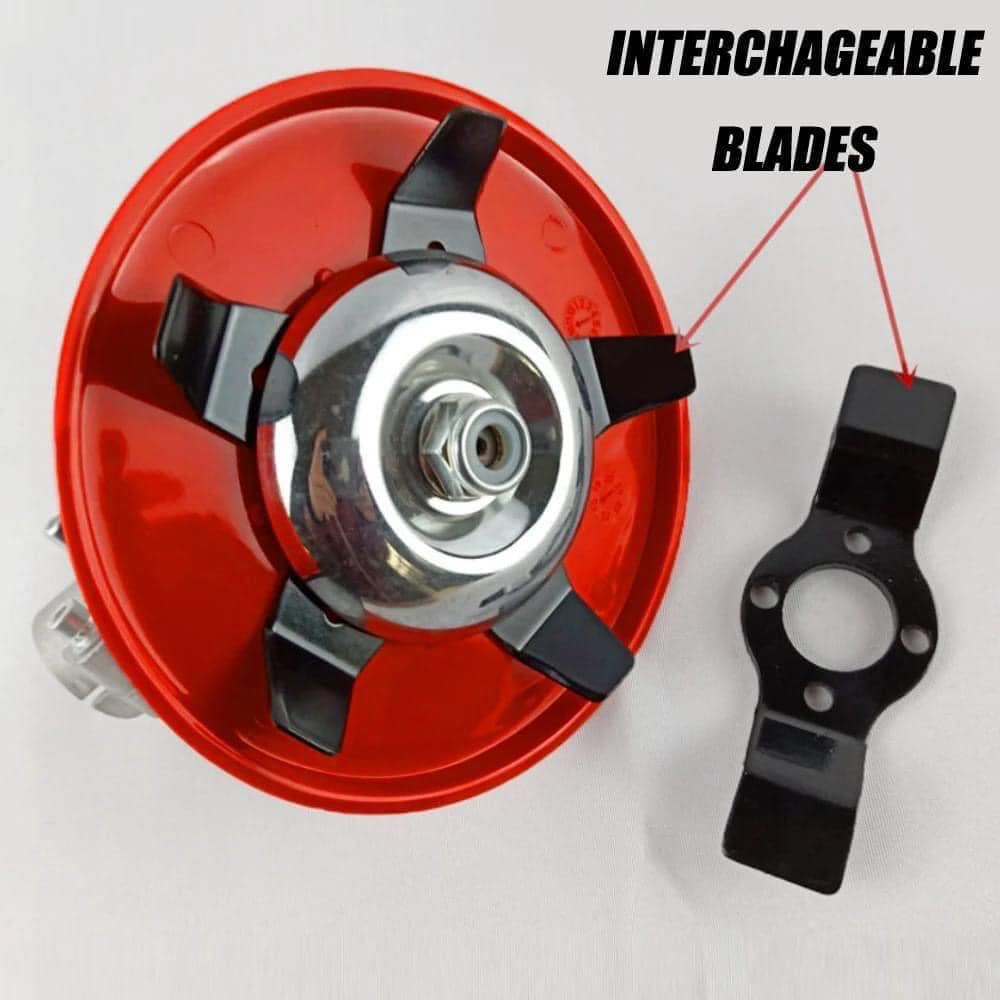 ใบตัดหญ้าร่องนา 2in1 1ชุด มีใบมีด 2 ชิ้น ( ใบ 2 แฉก และ 5 แฉก )