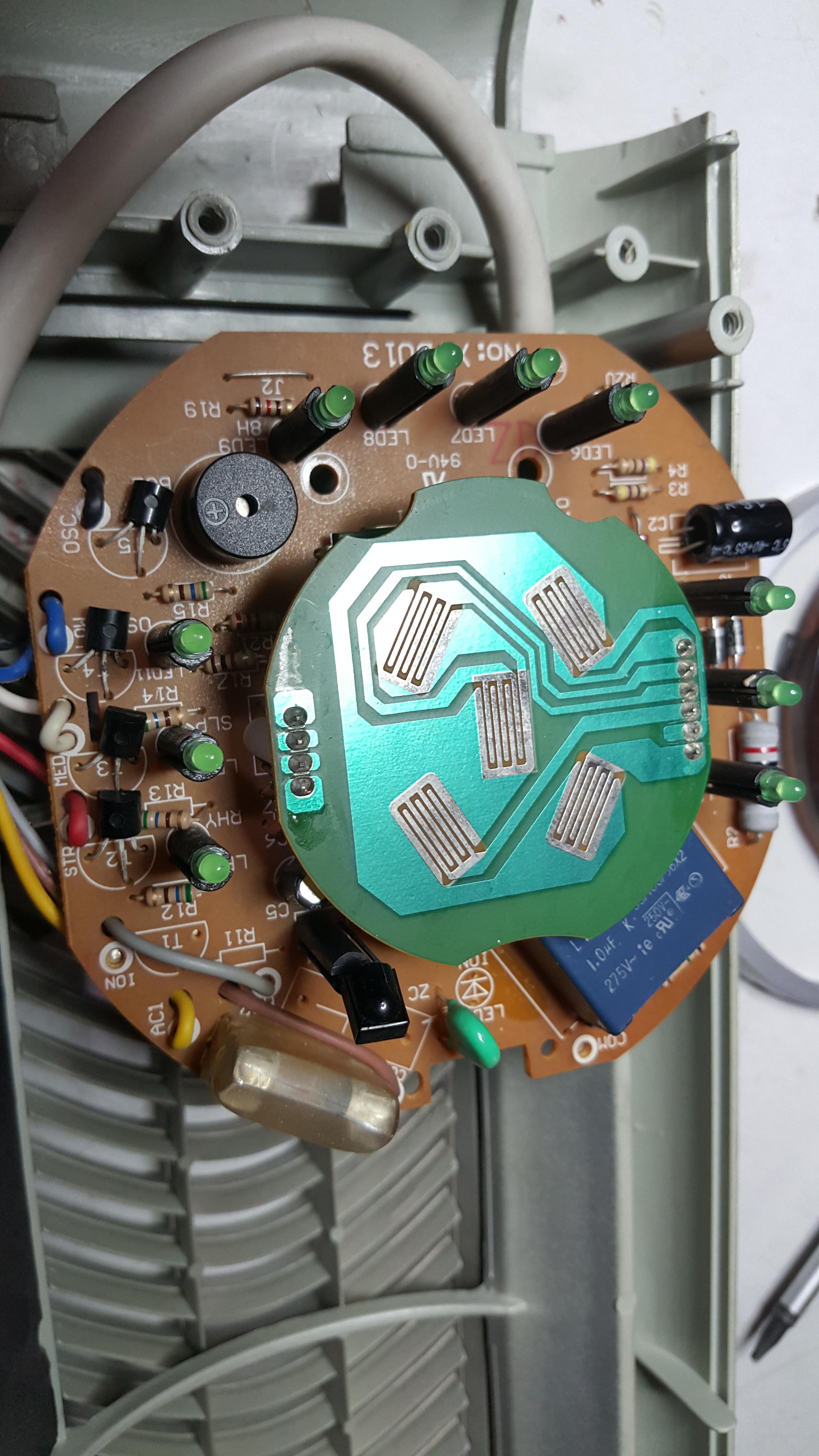 ซ่อมพัดลม ยี่ห้อ BIONAIRE รุ่น BT16 อาการเปิดเครื่องไม่ติด