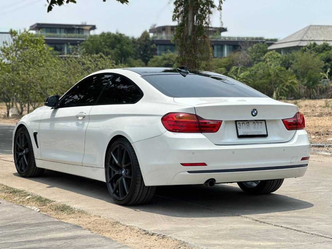 BMW 420d Sport Coupe ปี 2014 สีขาว