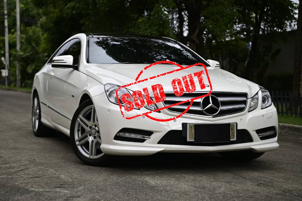 Mercedez-Benz E200 Coupe ปี2013🔖Sold Oit🔖