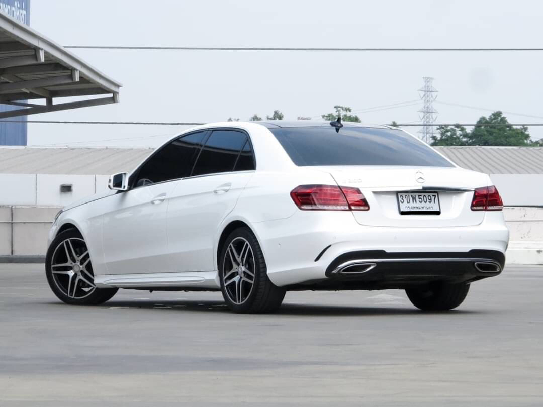 Mercedes Benz E200 CGI AMG Facelift (รุ่นท๊อป ออฟชั่นเต็ม) ปี 2014