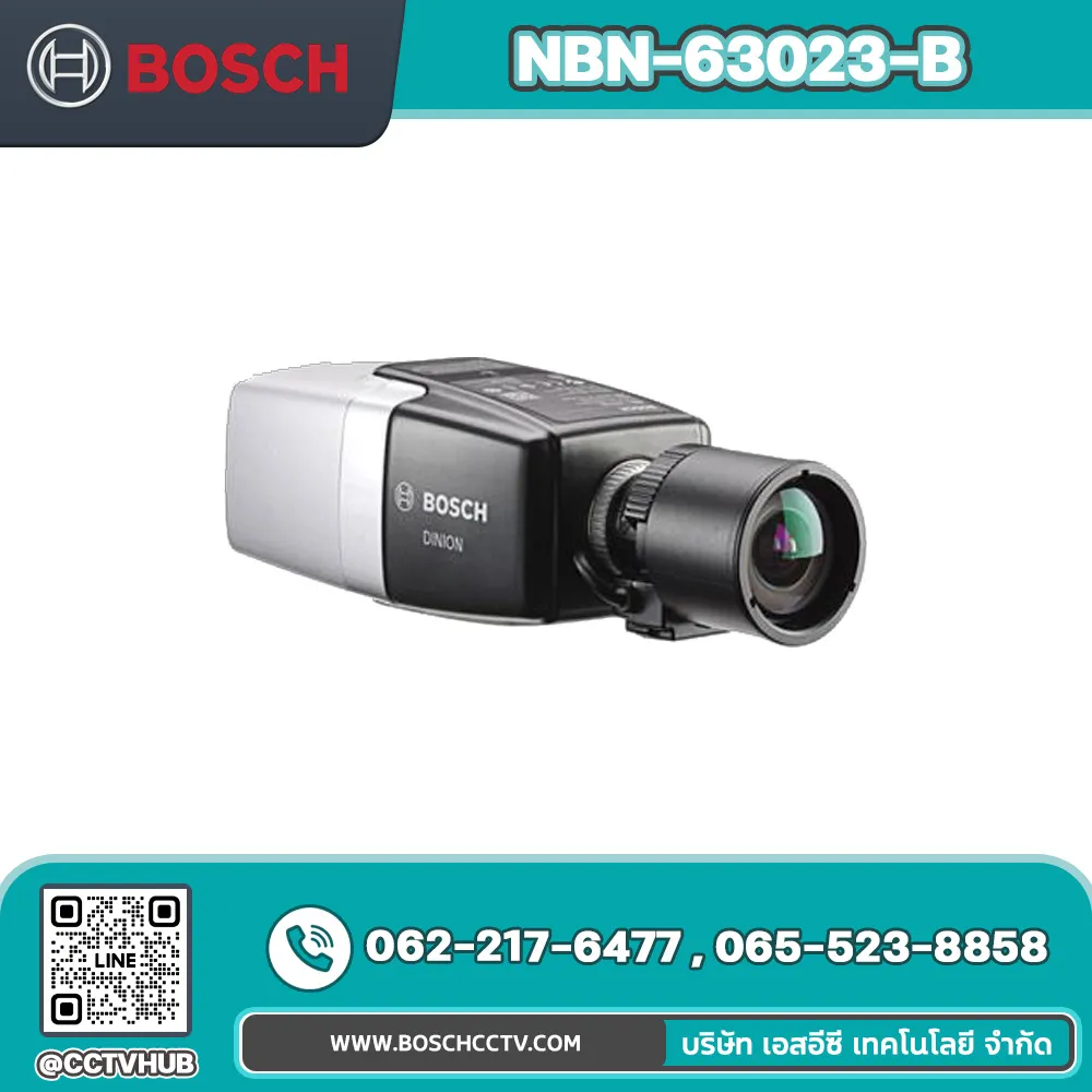 กล้องวงจรปิด BOSCH รุ่น NBN-63023-B DINION IP 6000 starlight HD