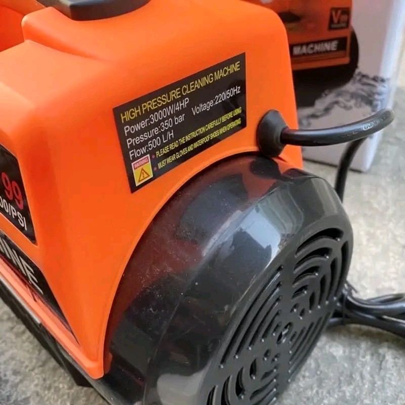 เครื่องอัดฉีดแรงดันสูง Bonchi 350 บาร์ รุ่น 3 ระบบ ต่อจากก๊อกน้ำ ดูดน้ำจากถังได้ ทำโฟมได้ในตัว