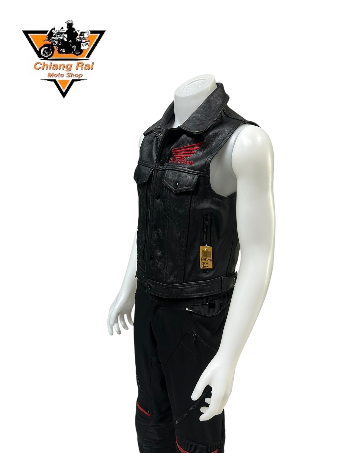 เสื้อขี่มอเตอร์ไซด์( มือสอง) CRSB 047 : อก 38" ยาว 21" (S) **Honda**