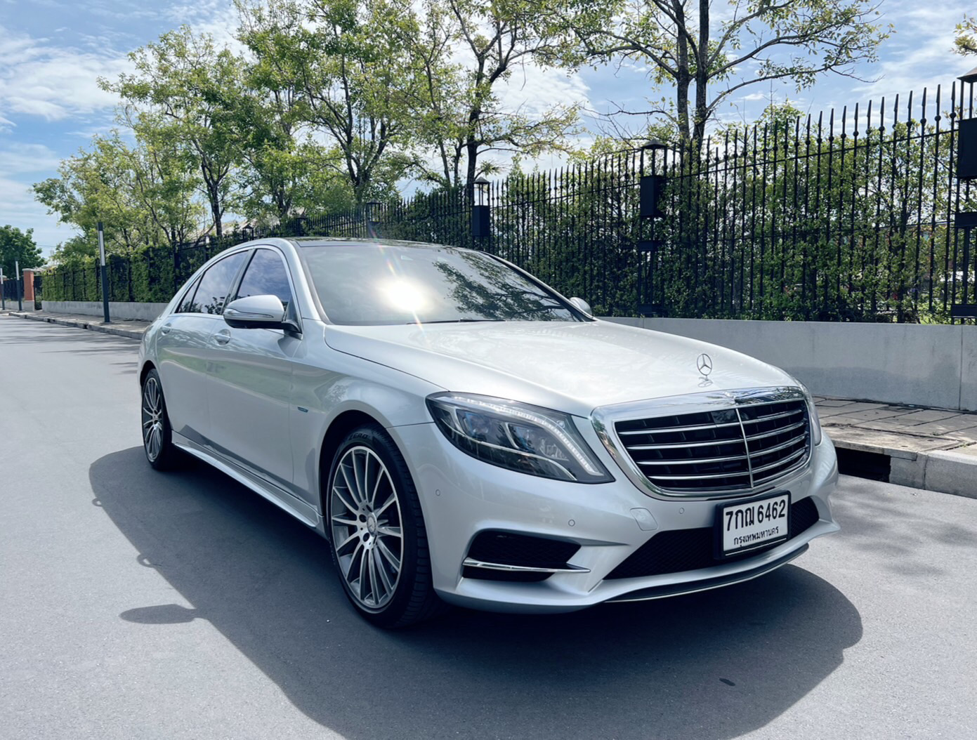 Mercedes Benz S500e AMG Plugin Hybrid สีบรอนซ์ W222 Facelift ปี 2018