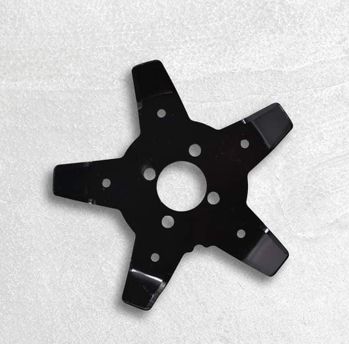 ใบตัดหญ้าร่องนา 2in1 1ชุด มีใบมีด 2 ชิ้น ( ใบ 2 แฉก และ 5 แฉก )