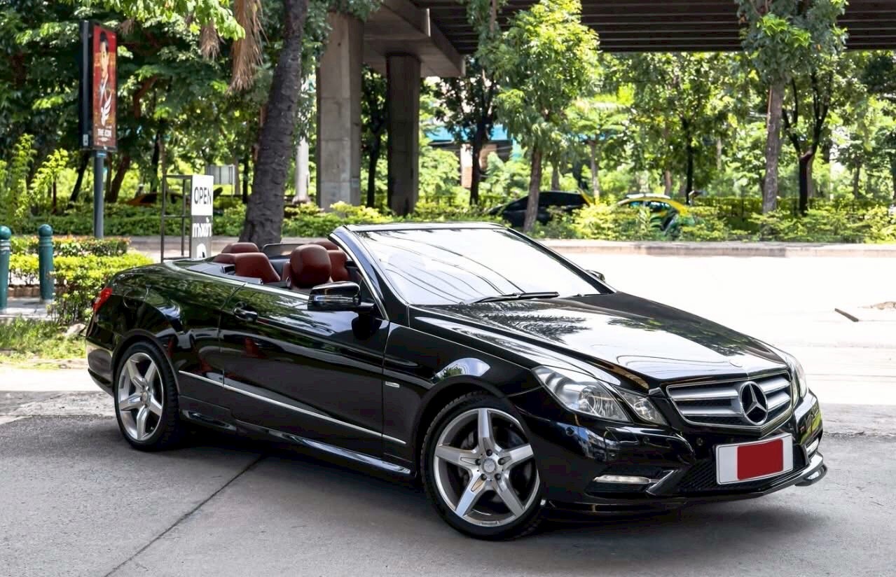 Mercedes Benz E200 2.0 W207 AMG Dynamic Cabriolet ปี 2013