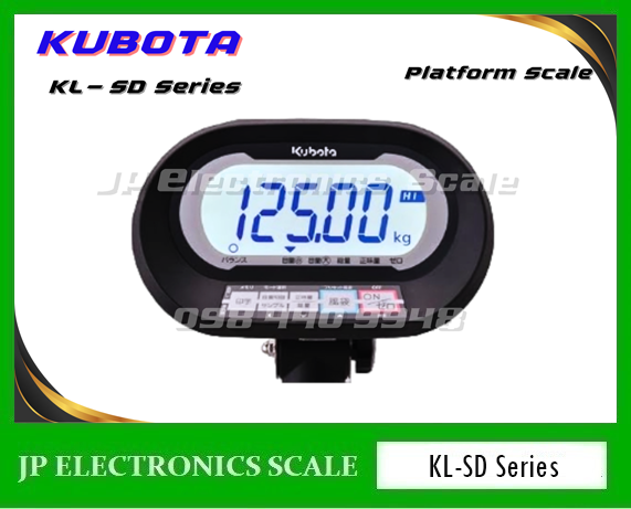 เครื่องชั่งดิจิตอล60kg เครื่องชั่งวางพื้น60kg เครื่องชั่งน้ำหนัก60kg ตาชั่ง60กิโลกรัม กิโลดิจิตอล60kg เครื่องชั่ง60kg*10g ยี่ห้อ KUBOTA รุ่น KL-SDN-60A ขนาดแท่นชั่ง 370*500mm.