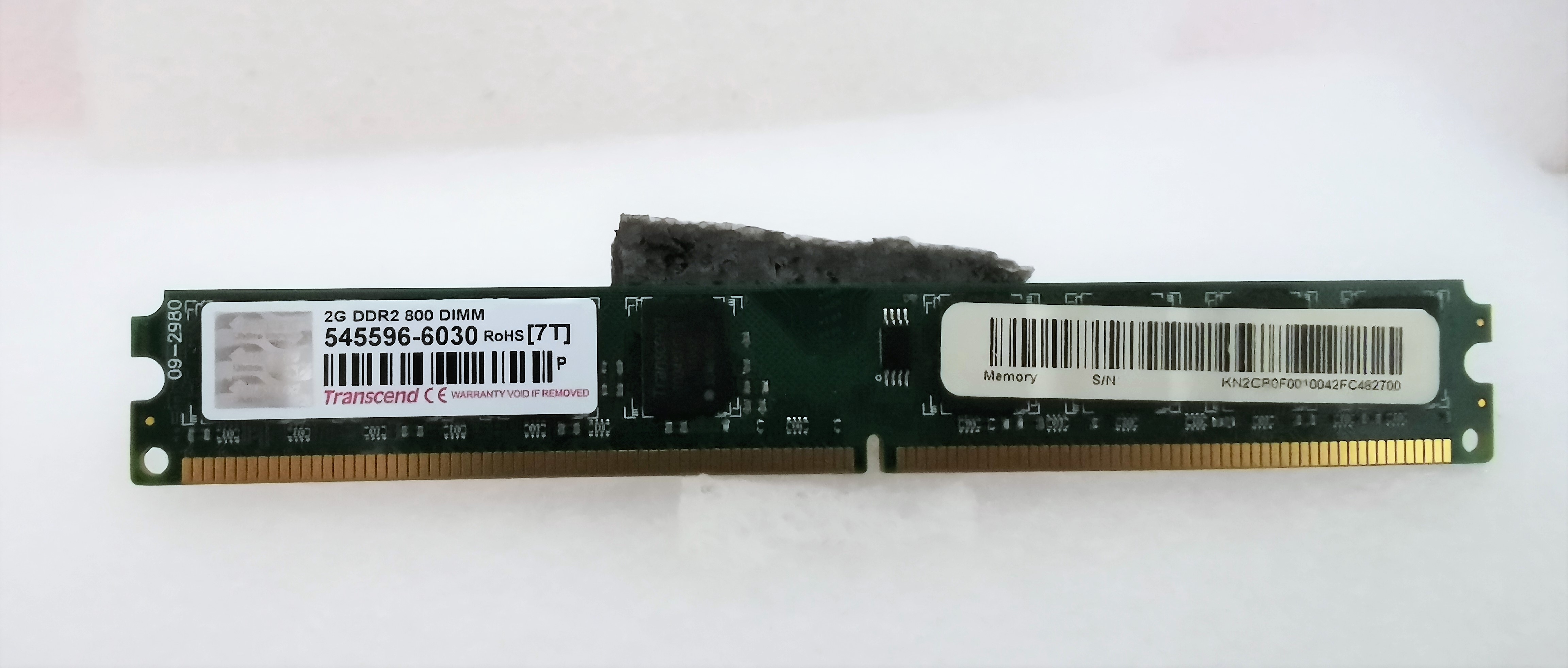 Ram Transcend DDR2 2G Bus800