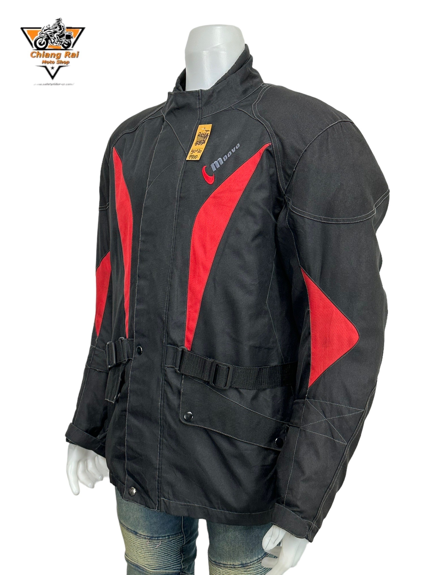 เสื้อขี่มอเตอร์ไซด์( มือสอง) RCTA 557: อก 50" ยาว 27" (XL) *moove**