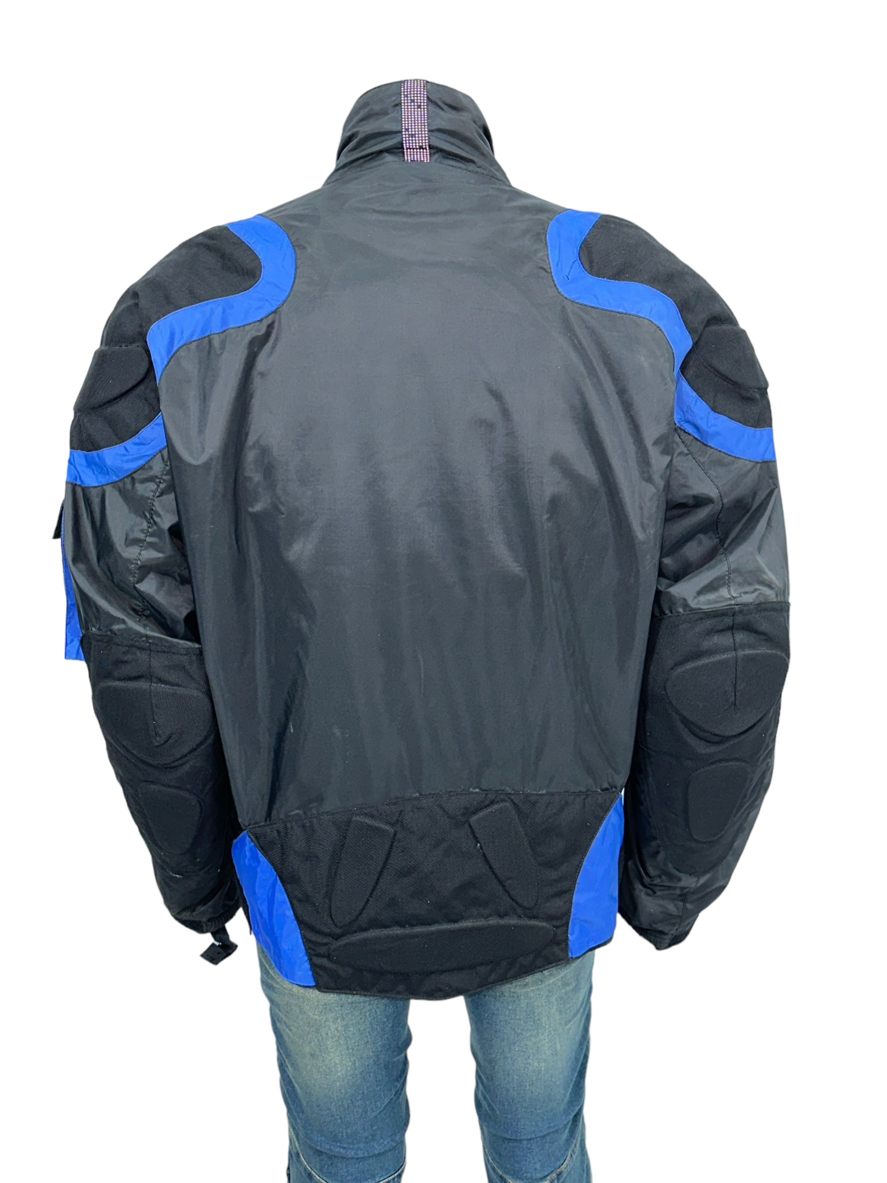 เสื้อขี่มอเตอร์ไซด์( มือสอง) F 014: อก 54" ยาว 26" (2XL) **MOTOMARK**