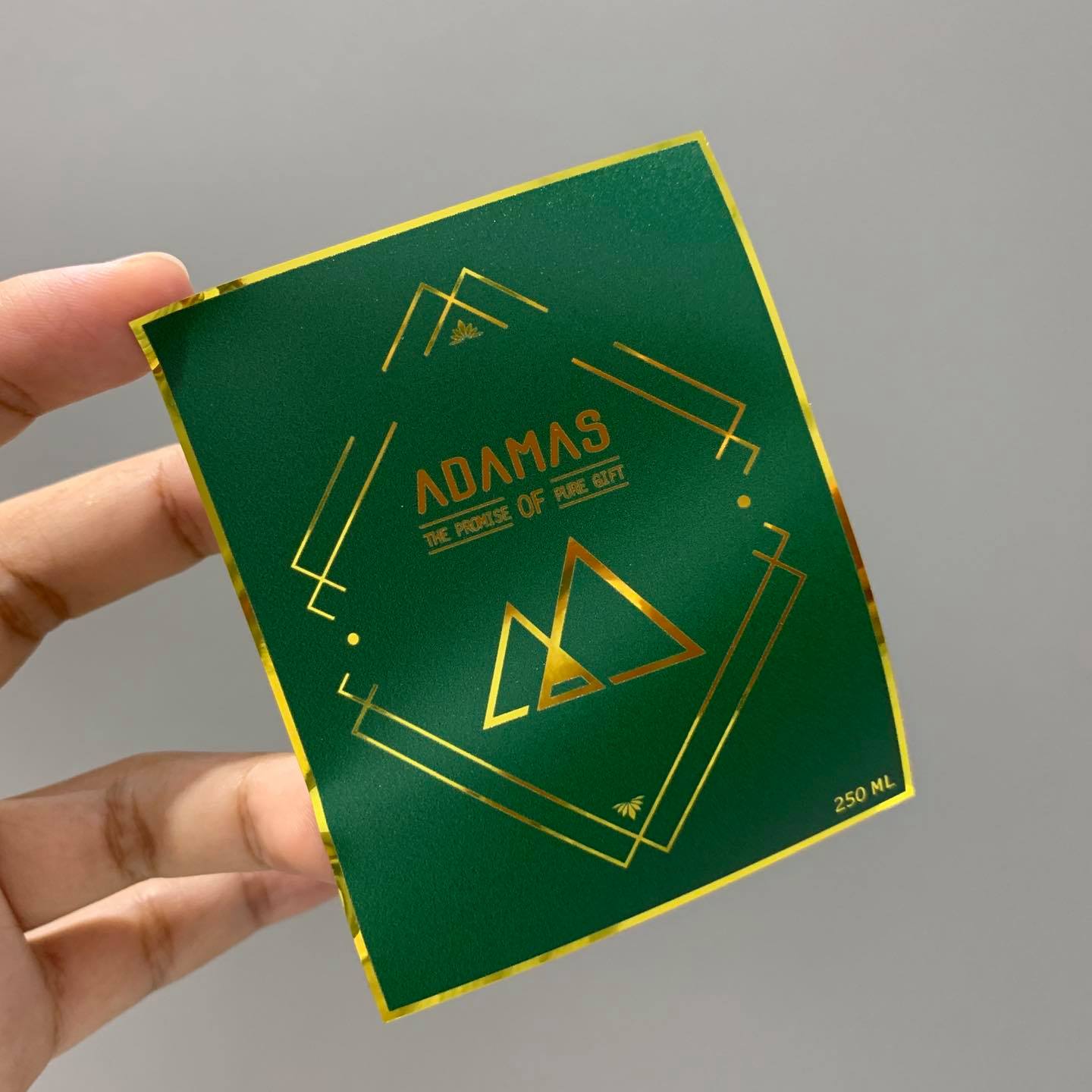 สติ๊กเกอร์ฉลากสินค้าฟรอยทอง ฟอยล์