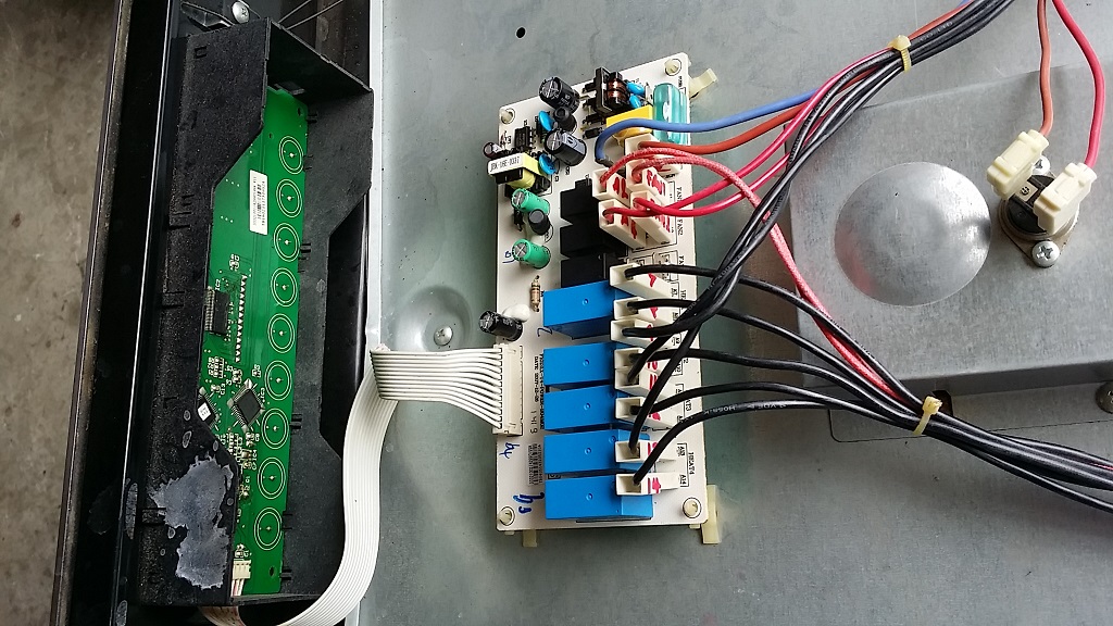 ซ่อมเตาอบไฟฟ้า ยี่ห้อ EVE รุ่น Vogue 60 ss อาการเครื่องไม่ทำงาน