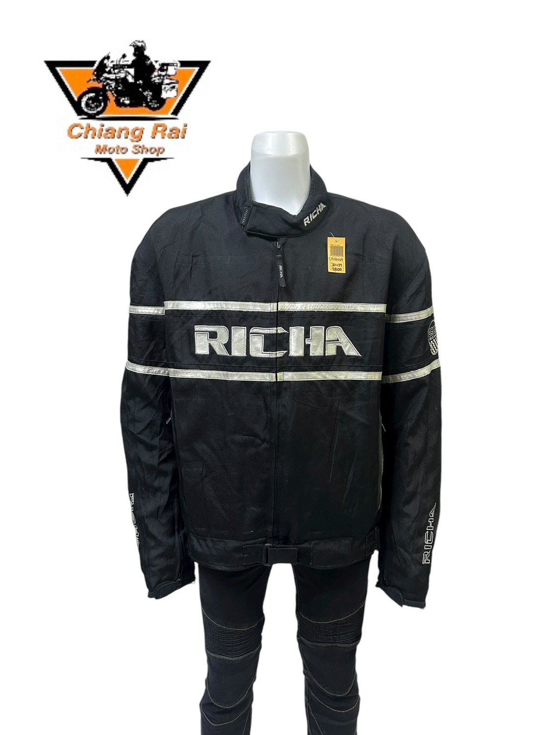 เสื้อขี่มอเตอร์ไซด์( มือสอง) CRSB 069 : อก 60" ยาว 29" (3XL) **Richa**