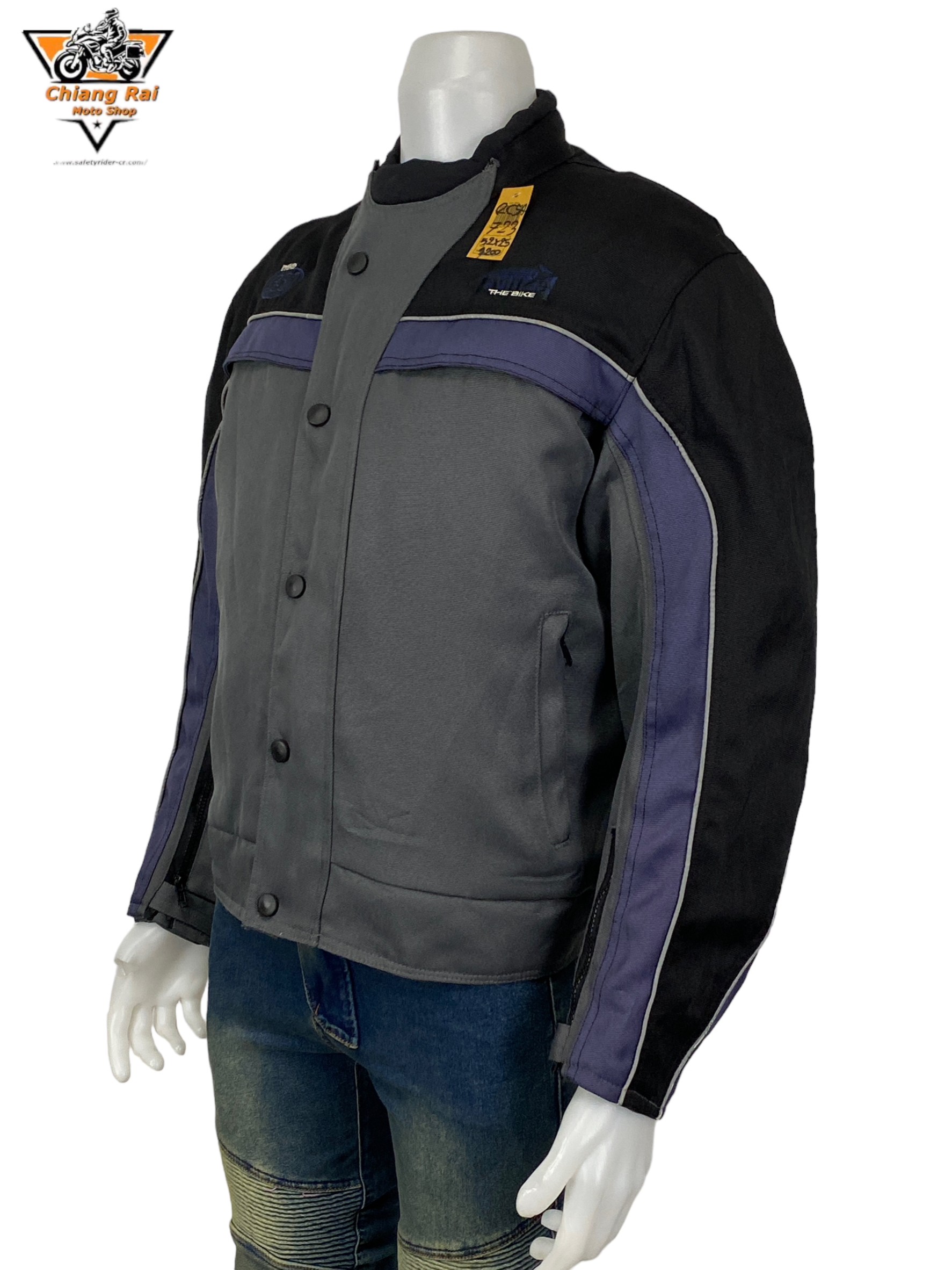 เสื้อขี่มอเตอร์ไซด์( มือสอง) RCSA 723: อก 52" ยาว 25" (XL)**mike**