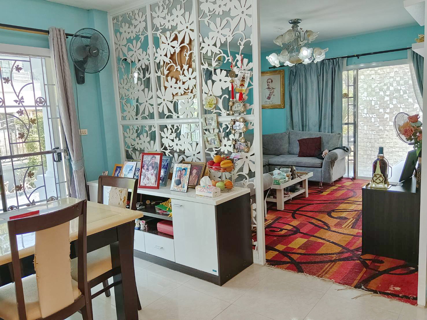 ขายบ้านเดี่ยว หลังมุมขนาด 99 ต.ร.ว ต่อเติม ปรับปรุงบบ้านตามรูป โครงการบ้าน บ้านปาริชาต 345