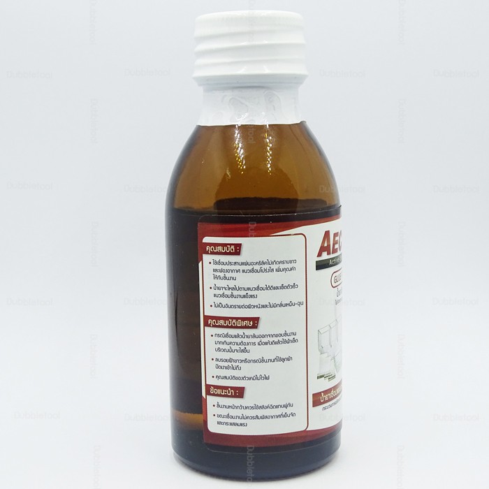 AEC GLUE น้ำยาเชื่อมแผ่นอะคริลิค ไม่เกิดคราบขาวและฟองอากาศ เซ็ตตัวเร็ว บรรจุ 110g AEC GLUE For ACRYLIC