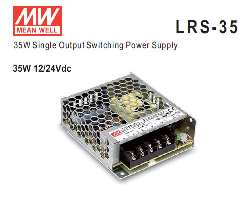 หม้อแปลง Switching Meanwell 35W 12 / 24Vdc