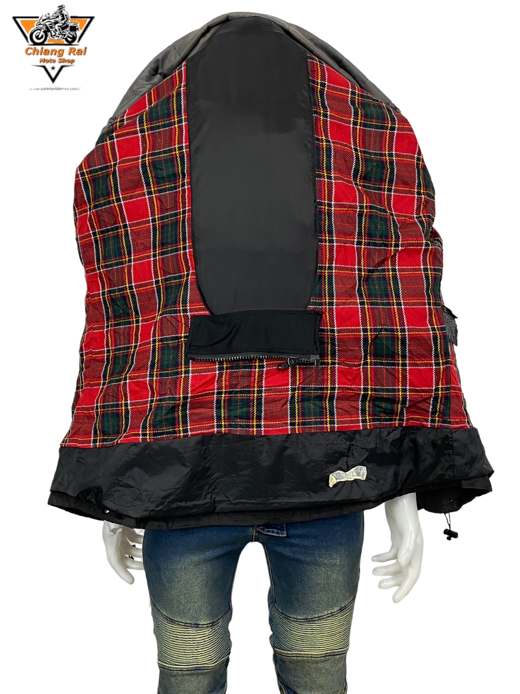 เสื้อขี่มอเตอร์ไซด์( มือสอง) RCTA 486: อก 52" ยาว 31" (XL)**RIC-HA**