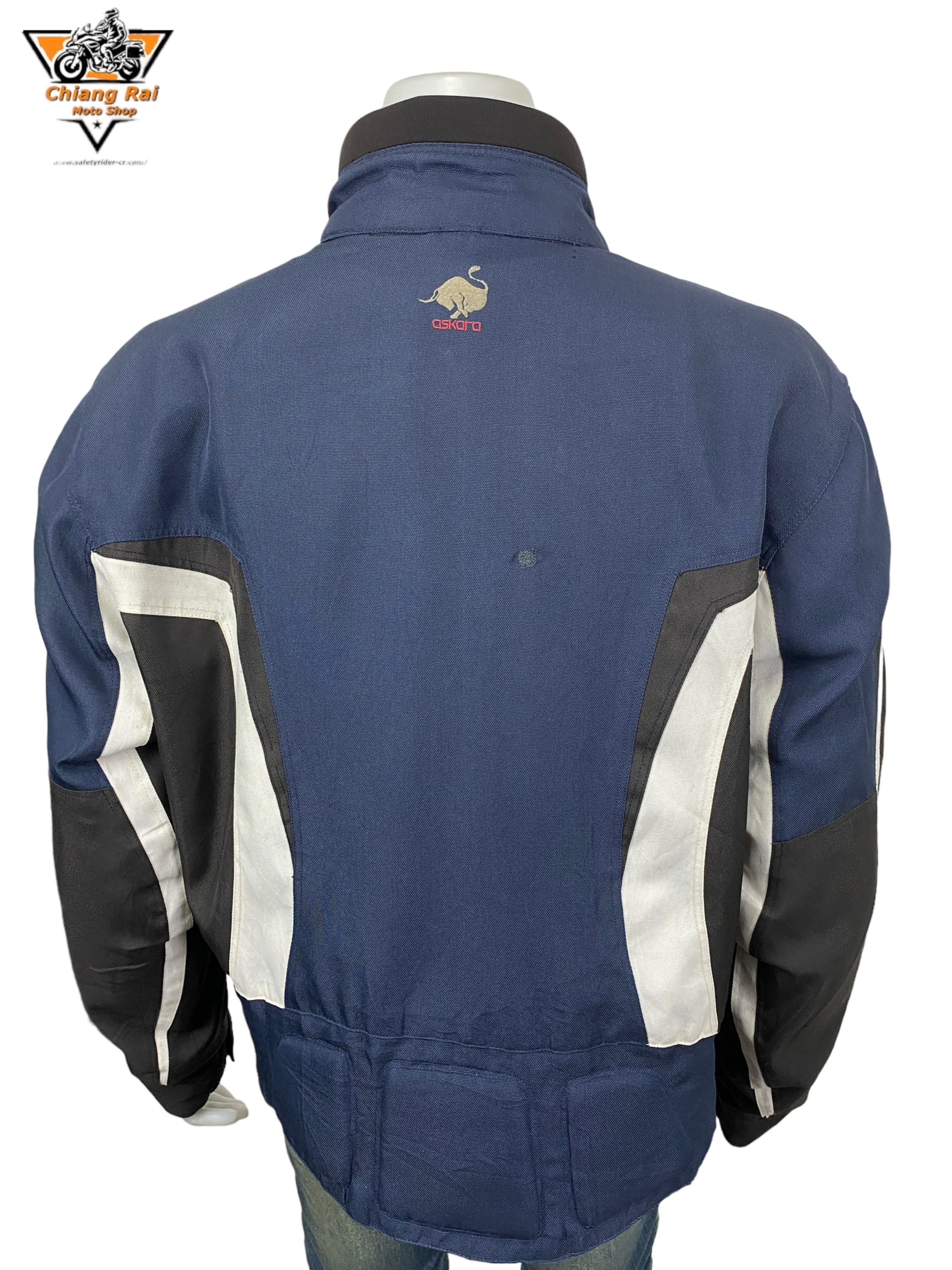 เสื้อขี่มอเตอร์ไซด์( มือสอง) RCSA 733: อก 50" ยาว 25" (XL)**ASKARA**