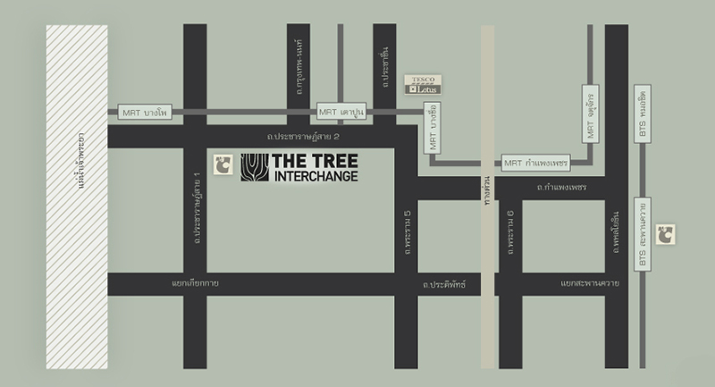 ขาย The Tree interchange บางโพ ห้องไม่เคยอยู่วิวแม่น้ำ