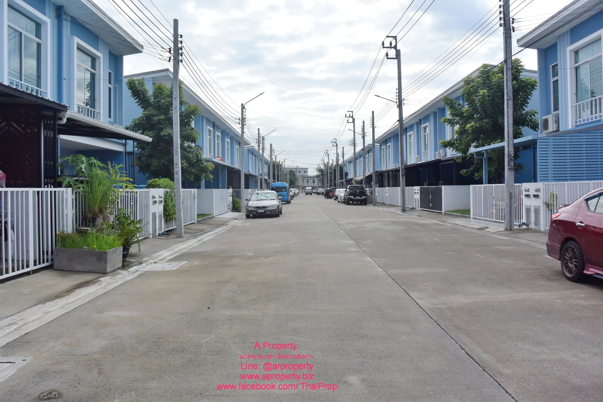 ให้เช่า ท/ฮ เจ ซิตี้ บ้านใกล้สวน ใกล้วัดเล่งเน่ยยี่ บางบังทอง