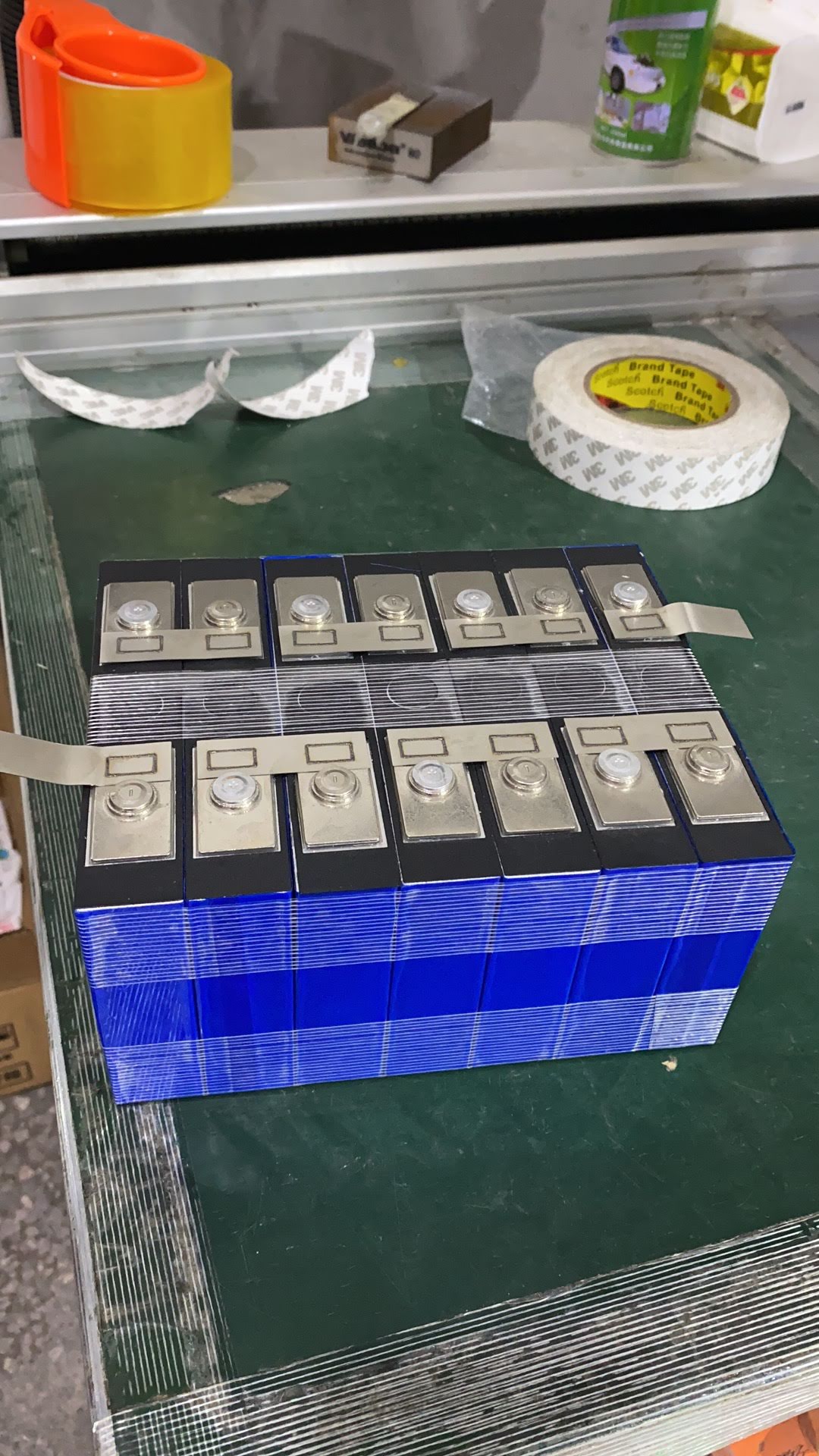 Lishen NMC 7s 25Ah module laser welding