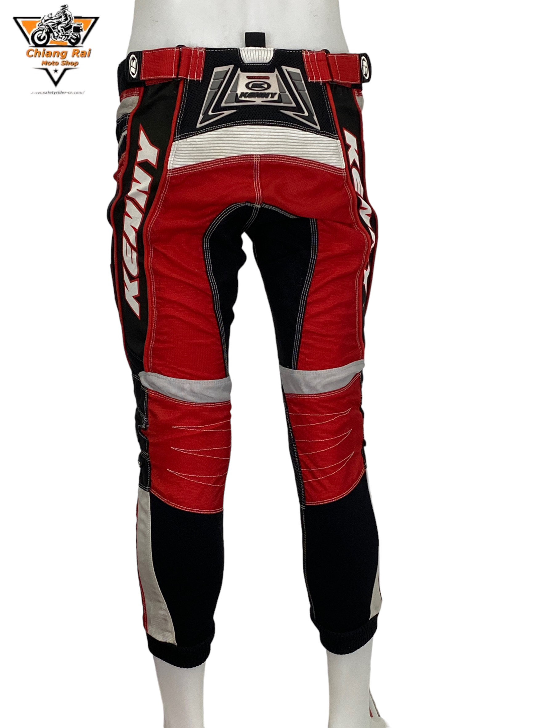 กางเกงขี่มอเตอร์ไซด์ ( มือสอง ) E&A 533: เอว 28" ยาว 25" **KENNY**