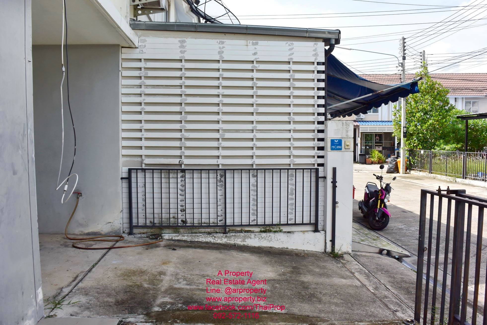 ขาย ทาวเฮาส์ พฤกษา 60 รังสิต-บางพูน