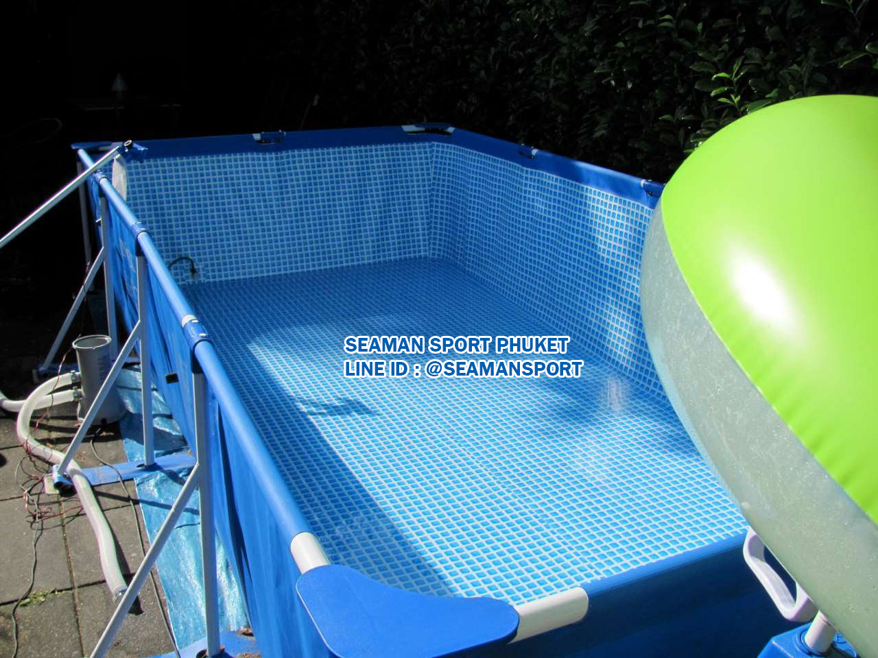 Intex 28273 สระน้ำขนาดใหญ่ทรงสี่เหลี่ยม