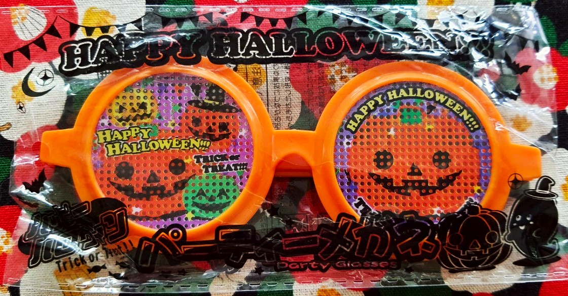 แว่น ปาร์ตี้ ฮาโลวีน Happy Halloween !! Trick or treat วันฮาโลวีน ฟรีไซส์ สวยๆ น่ารักๆ ใส่แล้วสามารถมองได้