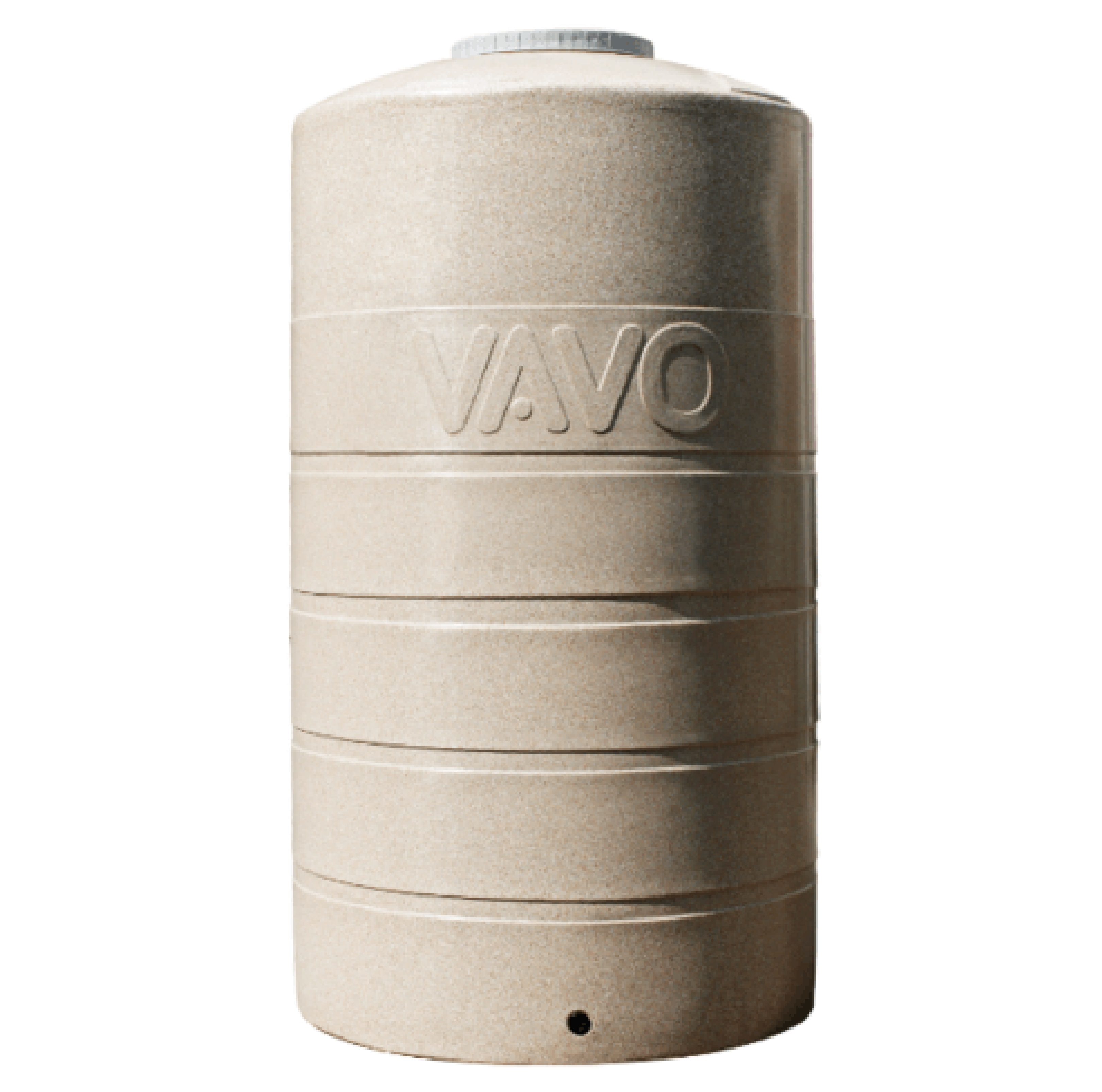 VAVO DEE ถังเก็บน้ำบนดิน 2000L สีทราย