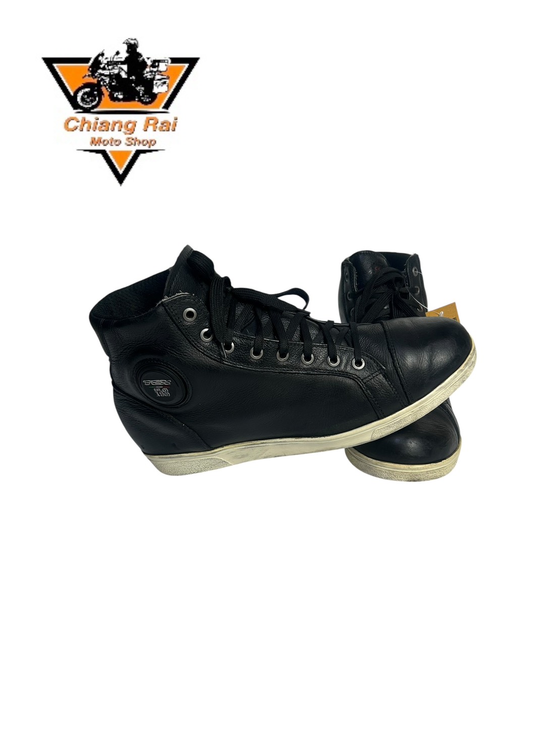 รองเท้าขี่มอเตอร์ไซด์( มือสอง) RCBT-130 Size ขนาดจากป้าย 43:EUR / 9:UK / 27.5:Cm.(TCX)