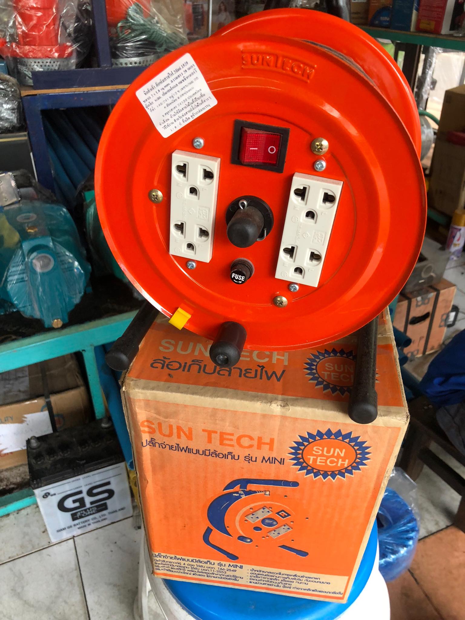 ม้วนสายไฟ/ล้อเก็บสายไฟ