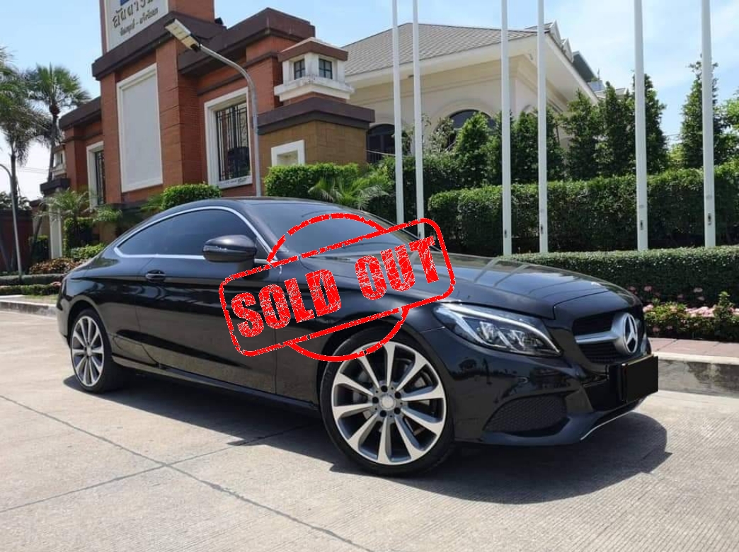Mercedes Benz C250 coupe ปี2017🔖Sold Out🔖