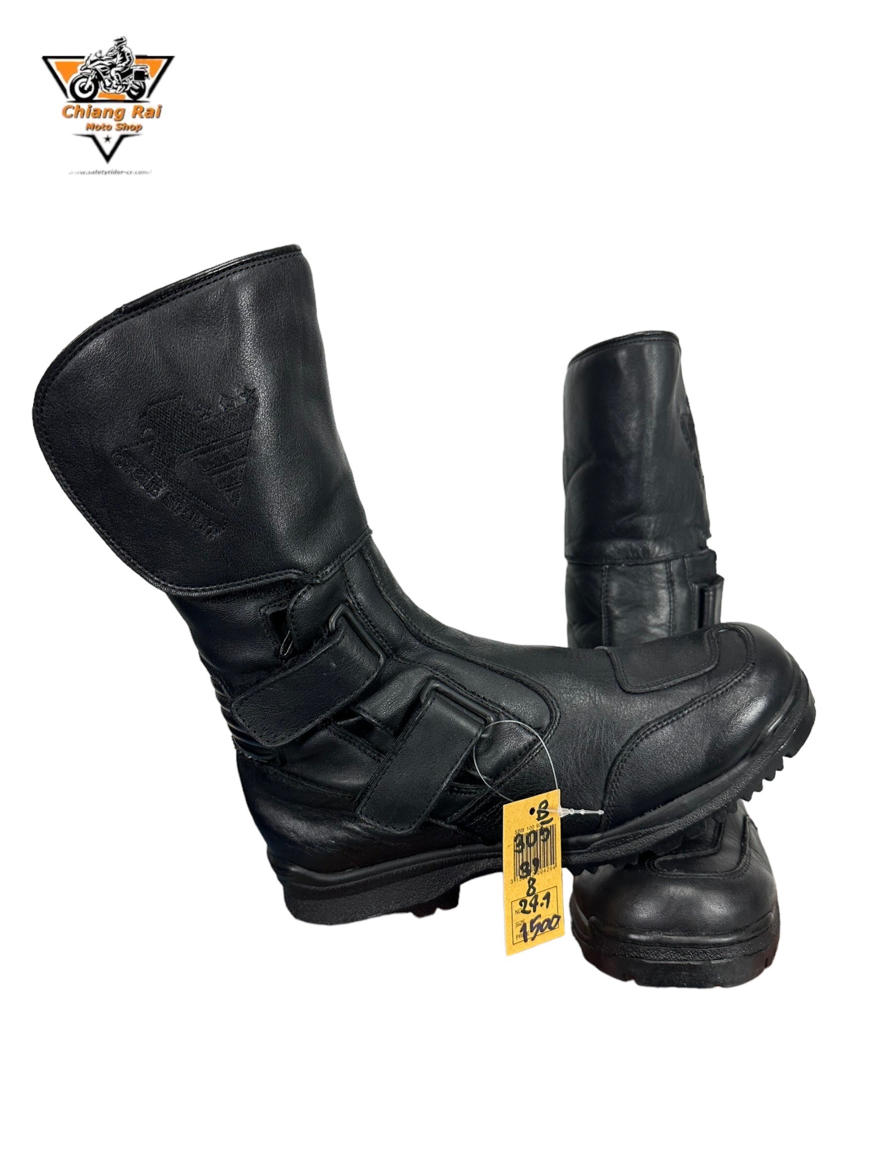 รองเท้าขี่มอเตอร์ไซด์( มือสอง) RCBS-305 Size ขนาดจากป้าย 39:EUR / 8:UK / 24.1:Cm.(CYCLE SPIRIT)