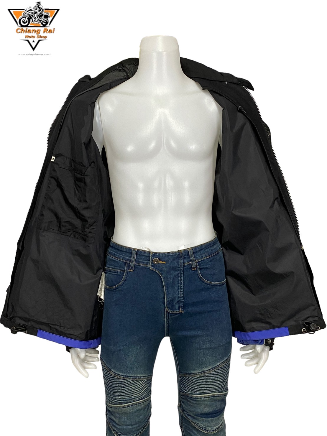 เสื้อขี่มอเตอร์ไซด์( มือสอง) RCTA 340 อก 52 " ยาว 29"(XL) ยี่ห้อ**orina**