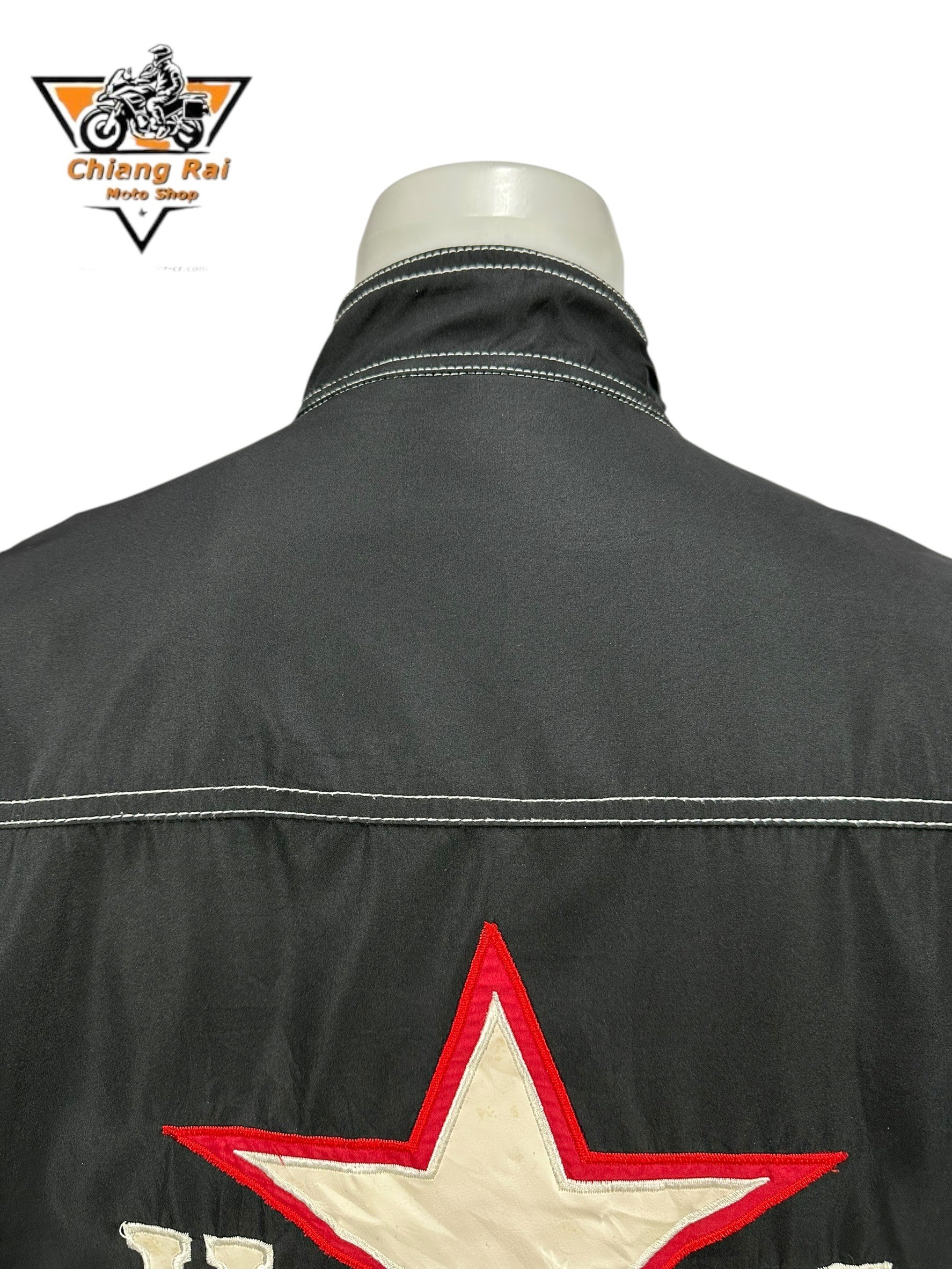 เสื้อขี่มอเตอร์ไซด์( มือสอง) RCSA 928 : อก 46" ยาว 24" (L) **ENOS**