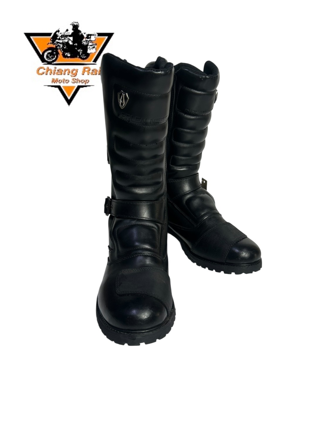 รองเท้าขี่มอเตอร์ไซด์( มือสอง) RCBT-137 Size ขนาดจากป้าย 45:EUR / 10.5:UK / 28.5:Cm.(Arlen Ness)