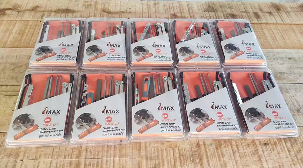 ที่ลับโซ่เลื่อยยนต์ ยี่ห้อ Imax รวม 7 ชิ้น