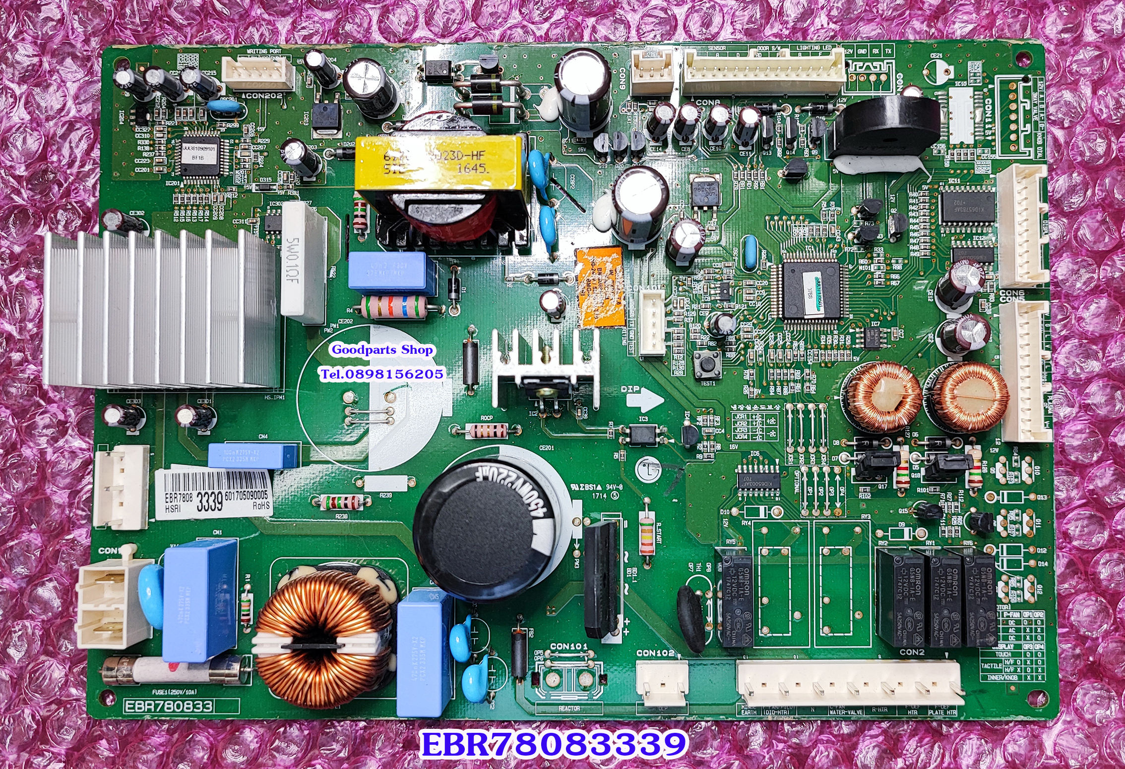 EBR78083339 เมนบอร์ดตู้เย็น LG