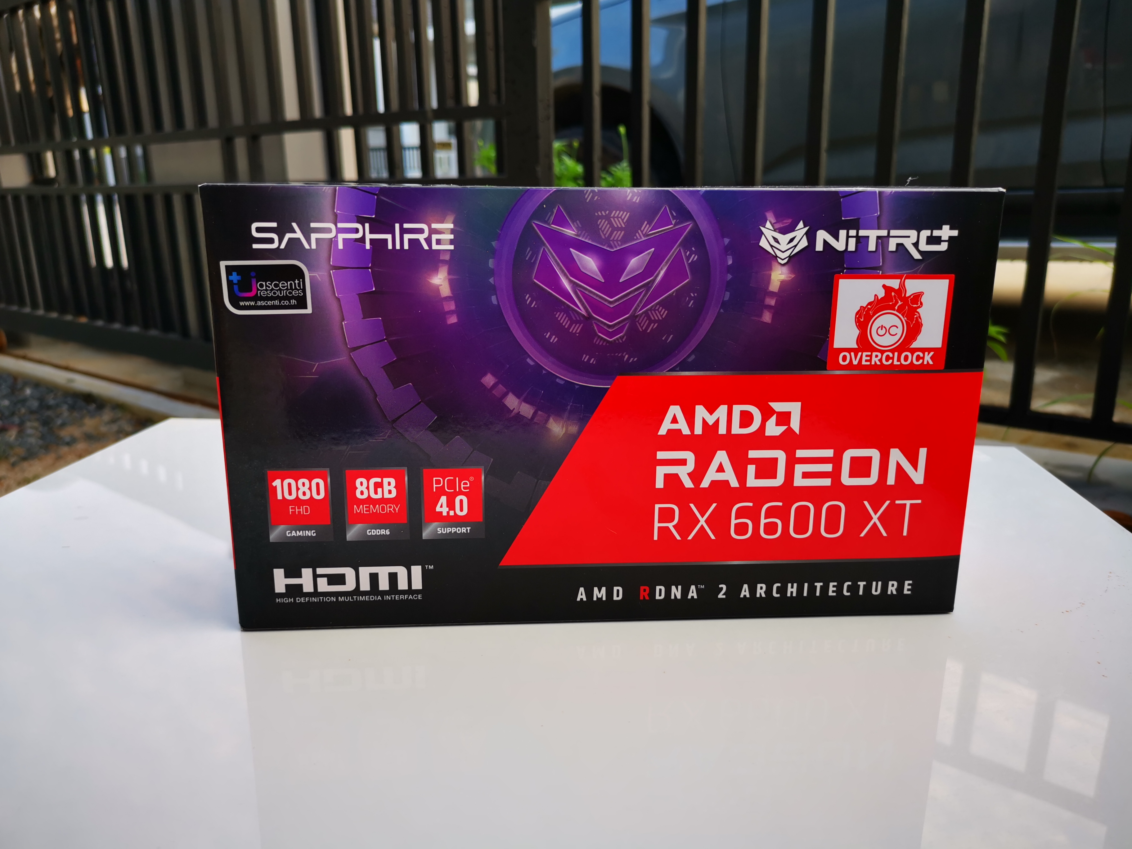 SAPPHIRE NITRO+ RX 6600XT GAMING OC 8GB GDDR6