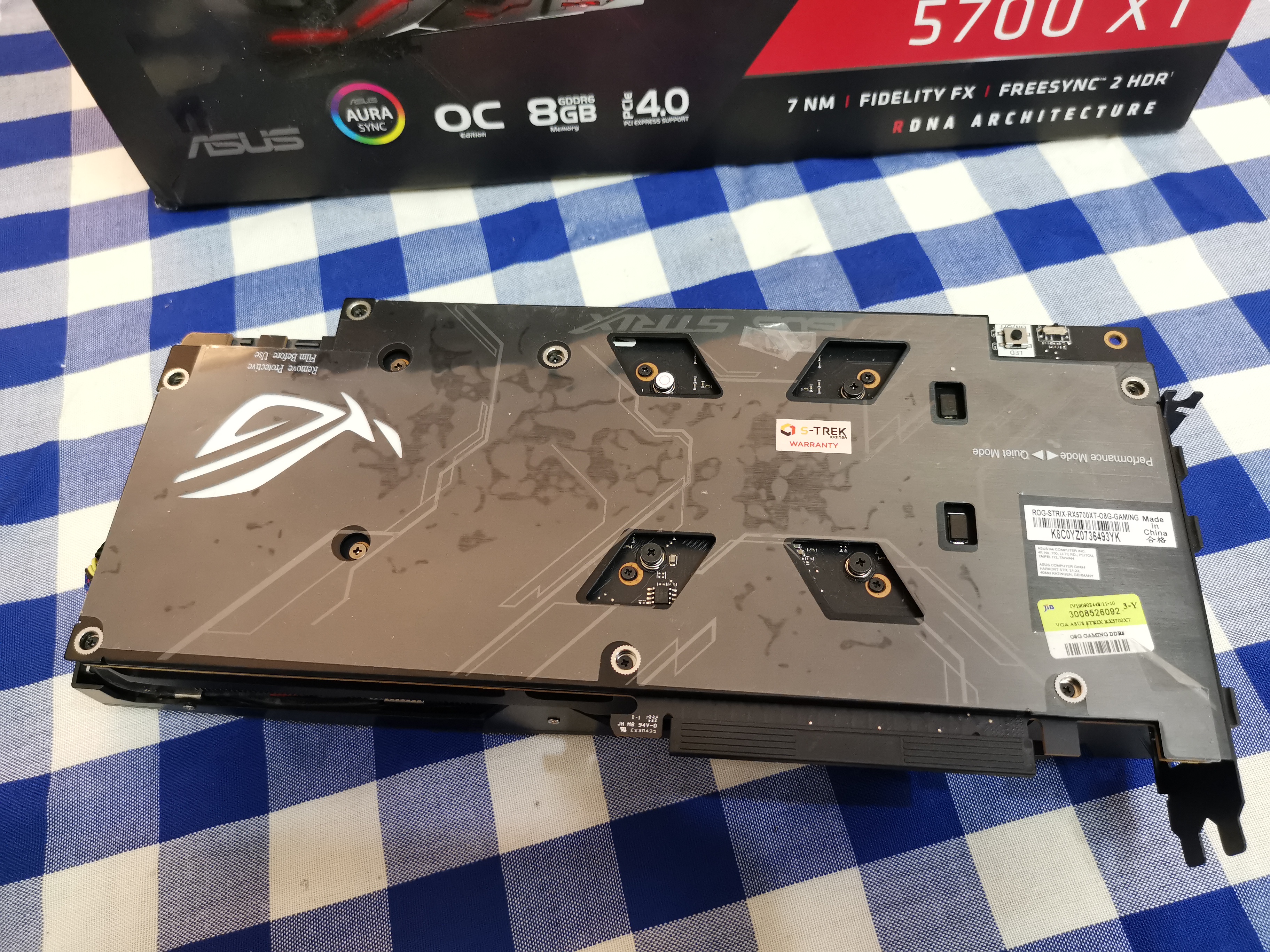 ASUS Strix RX5700XT 8G GAMING