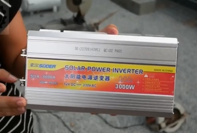 อินเวอร์เตอร์ แปลงไฟ 12V เป็น 220V ขนาด 3,000W